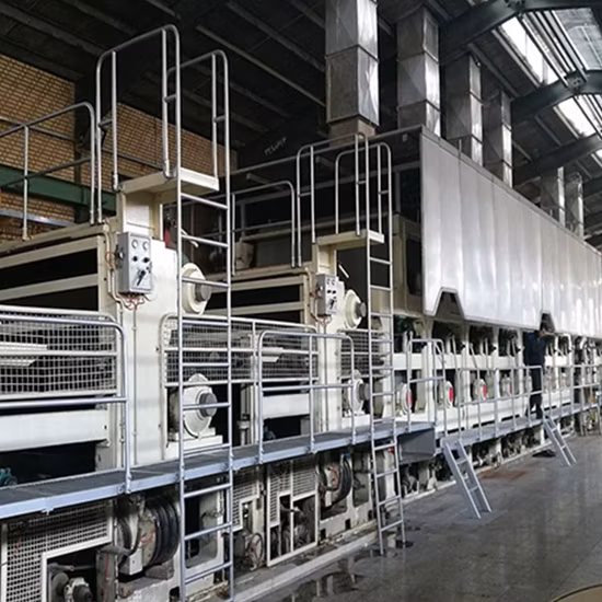 Nueva especificación normal Haiyang Papermaking Machinery Máquina de fabricación de papel de segunda mano